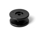 Rundknopf ( Kunststoff) schwarz 30 mm