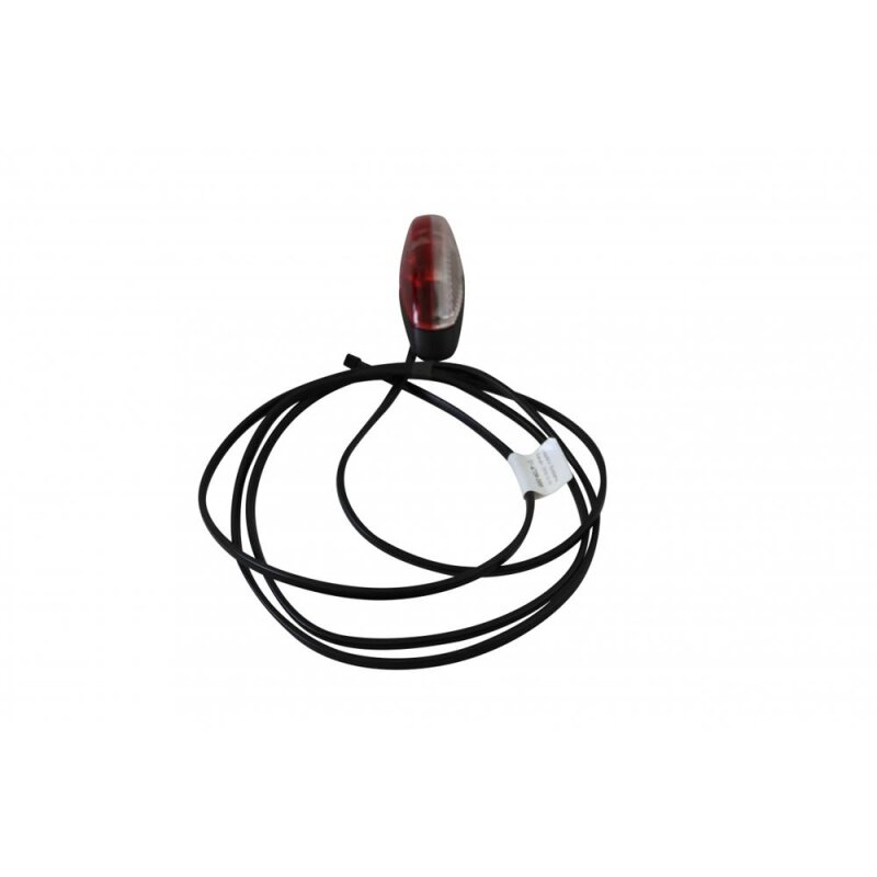 Aspöck Flexipoint rot weiß + DC Flachkabel und Leuchtmittel